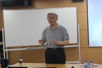 2017 July Summer ASG with professors fro...