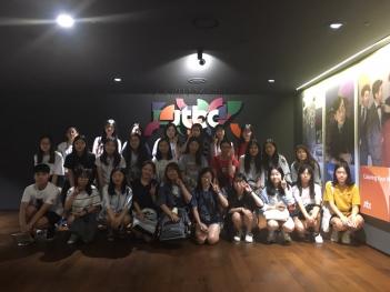 GAIC MUN Journalists at JTBC (Broadcasti...